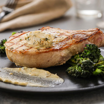 Epicurean Butter Melting on a Steak